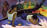 Paul Gauguin Famous Paintings - Arearea No Varua Ino